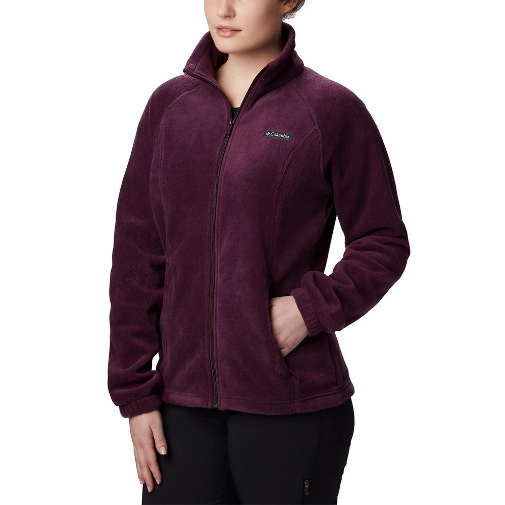 Columbia - Women's Benton Springs Fleece Jacket, Purple Size Small